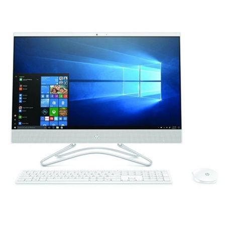 PC ALL IN ONE HP 22-C0052NS - I3-9100T 3.1GHZ - 8GB - 256GB SSD PCIE NVME - 21.5"/54.6CM FHD - WIFI - HDMI - BT - TEC+RATON - NO