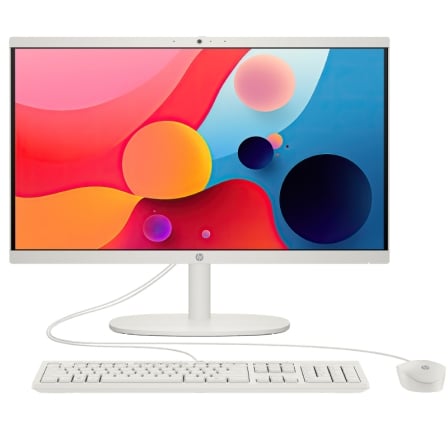 PC ALL IN ONE HP 22-DG0042NS INTEL N200/ 8GB/ 512GB SSD/ 21.45"/ SIN SISTEMA OPERATIVO | Ordenadores todo en uno