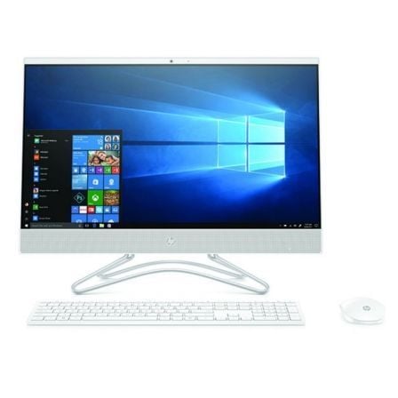 PC ALL IN ONE HP 24-F0025NS - AMD A9-9425 3.1GHZ - 8GB - 256GB SSD - RAD R5 - 23.8"/60.45CM FHD - WIFI - HDMI - BT - TEC+RATON -