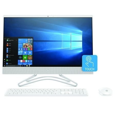 PC ALL IN ONE HP 24-F0034NS - AMD A9-9425 3.1GHZ - 8GB - 256GB SSD - RAD R5 - 23.8"/60.45CM FHD TACTIL - WIFI - HDMI - BT - TEC+