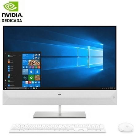 PC ALL IN ONE HP 24-XA0042NS - I7-9700T 2GHZ - 8GB - 1TB+512GB SSD - GEFORCE MX230 2GB - 23.8"/60.45CM FHD - WIFI - HDMI - TEC+R