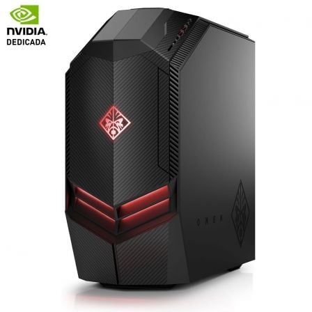 PC HP OMEN 880-190NS - I7-8700 3.2GHZ - 16GB - 1TB - GF GTX1050TI 4GB - DVD RW - WIFI AC - BT 4.2 - TEC + RATON - FREEDOS - NEGR