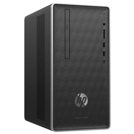 PC HP PAVILION 590-A0109NS - A9-9425 3.1GHZ - 8GB - 1TB - DVD RW - VGA - HDMI - LAN GIGABIT - WIFI AC - BT - W10 - TEC + RATON