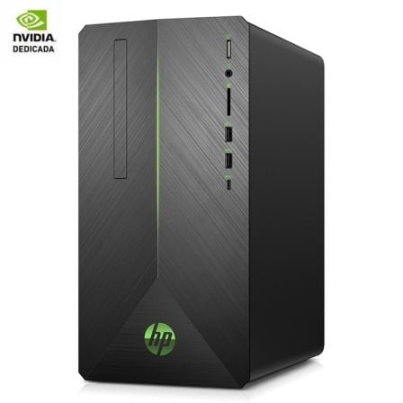 PC GAMING HP PAVILION 690-0062NS - I5-9400F 2.9GHZ - 8GB - 1TB+128GB SSD - GEFORCE GTX 1050 3GB - WIFI - BT - TEC+RATON - W10 -