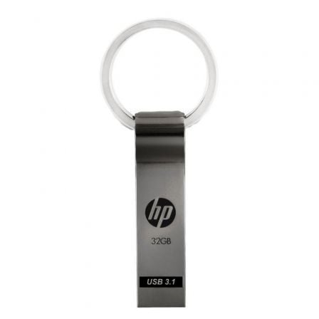 PENDRIVE HP X785W 32GB - CONECTOR USB-A - 75MB/S LECTURA - USB 3.1 - METAL ACERO INOX
