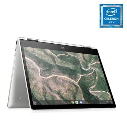 CHROMEBOOK CONVERTIBLE HP X360 12B-CA0001NS INTEL CELERON N4020/ 4GB/ 64GB EMMC/ 12" TACTIL/ CHROME OS