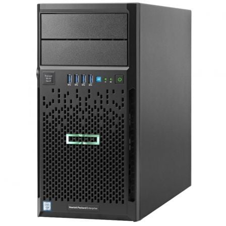 SERVIDOR DE RENDIMIENTO HPE PROLIANT ML30 GEN9 E3-1220V6 1P 8GB-U B140I 4 LFF FUENTE 350W - P03705-425