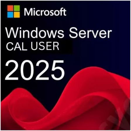 LICENCIA MICROSOFT WINDOWS SERVER 2025/ CAL/ 5 USUARIOS |