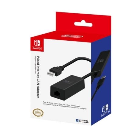 ADAPTADOR USB A LAN HORI PARA NINTENDO SWITCH