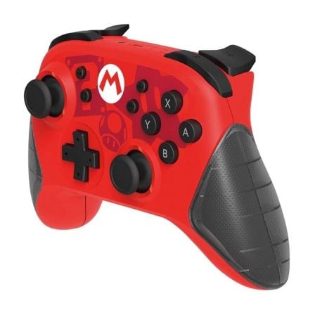 GAMEPAD INALAMBRICO HORI HORIPAD SUPER MARIO PARA NINTENDO SWITCH/ ROJO