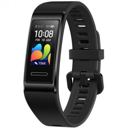 PULSERA CUANTIFICADORA HUAWEI BAND 4 PRO GRAPHITE BLACK - PANTALLA 2.41CM COLOR - BAT 100MAH - BT4.2 - FRECUENCIA CARDIACA - 5AT