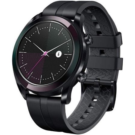 RELOJ INTELIGENTE HUAWEI GT ELEGANT 42MM BLACK - PANTALLA 3.04CM AMOLED - BT4.2 - 5ATM - NOTIFICACIONES - GPS - BAT. 420MAH