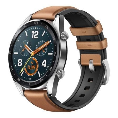 RELOJ INTELIGENTE HUAWEI GT FASHION BROWN  - PANTALLA 3.5CM AMOLED - BT4.2 - FRECUENCIA CARDIACA - NOTIFICACIONES - BATERIA LARG