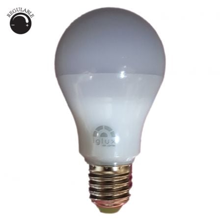 BOMBILLA REGULABLE IGLUX XSTDIM-0927-C/ CASQUILLO E27/ 9W/ 800 LUMENES/ 3000K