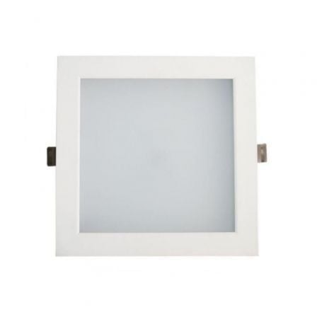 DOWNLIGHT IGLUX 102420-FB/ CUADRADO/ O205 X 35MM/ POTENCIA 25W/ 2300 LUMENES/ 6000K/ BLANCO