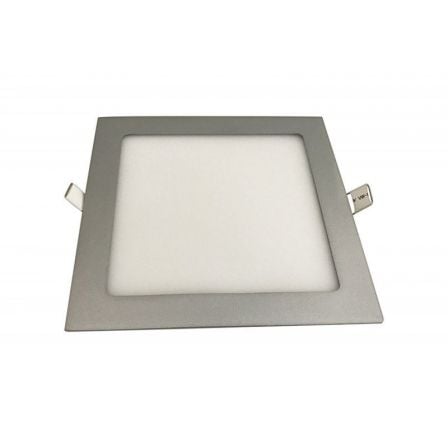 DOWNLIGHT IGLUX LS-102207-FP/ CUADRADO/ O120 X 19MM/ POTENCIA 7W/ 570 LUMENES/ 6000K/ PLATA