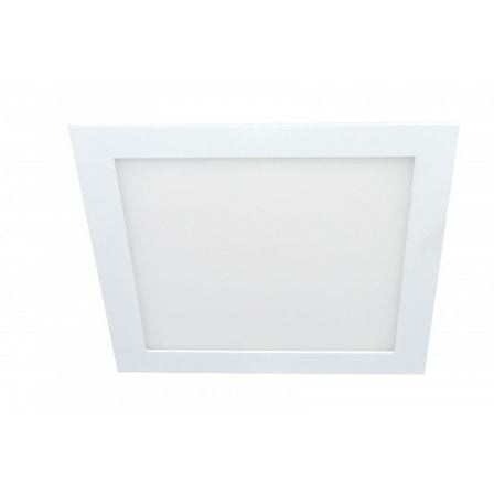 DOWNLIGHT IGLUX LS-102218-FB/ CUADRADO/ O225 X 19MM/ POTENCIA 18W/ 1700 LUMENES/ 6000K/ BLANCO