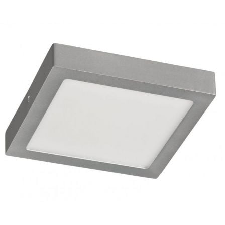 DOWNLIGHT SUPERFICIE CUADRADO - SUP-102407-FP - 7W - 6000K - PLATA - 570 LUMENES - 120X120X35 MM