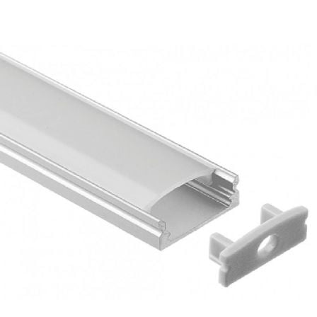 PERFIL TIRA LED SUPERFICIE IGLUX PF2-SUP-OP - 17.3*7MM - 2 METROS