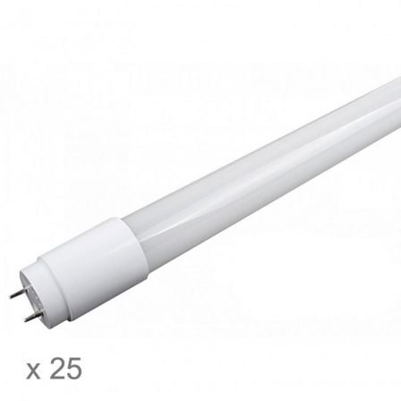 TUBO LED IGLUX T8IG-10600-F/ 60CM/ POTENCIA 10W/ 900 LUMENES/ 6500K/ PACK DE 25 UDS