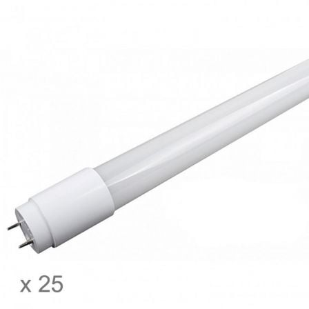 TUBO LED IGLUX T8IG-10600-N/ 60CM/ POTENCIA 10W/ 850 LUMENES/ 4200K/ PACK DE 25 UDS