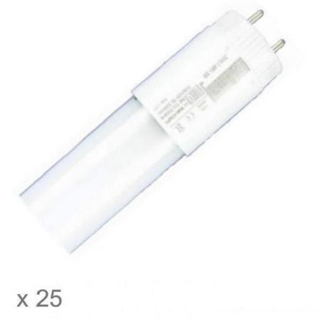 TUBO LED IGLUX TLS-25150-F/ 150CM/ POTENCIA 25W/ 2400 LUMENES/ 6500K/ PACK DE 25 UDS