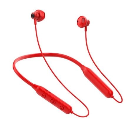 AURICULARES INALAMBRICOS INTRAUDITIVOS INNJOO EB009/ BLUETOOTH/ ROJOS