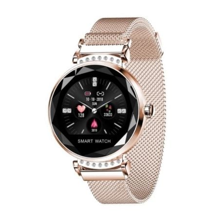 SMARTWATCH INNJOO LADY CRYSTAL/ FRECUENCIA CARDIACA/ ORO