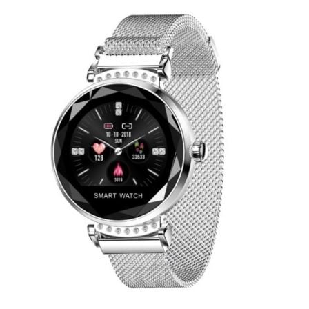 SMARTWATCH INNJOO LADY CRYSTAL/ FRECUENCIA CARDIACA/ PLATA