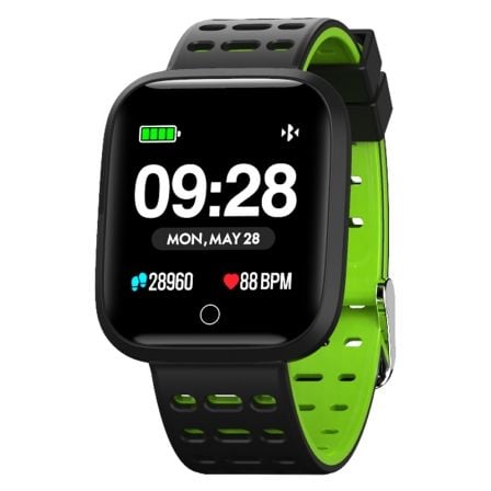 SMARTWATCH INNJOO SPORTWATCH/ NOTIFICACIONES/ FRECUENCIA CARDIACA/ VERDE