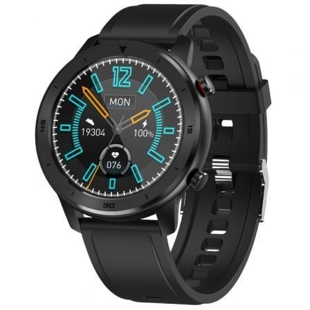 SMARTWATCH INNJOO VOOM SPORT/ NOTIFICACIONES/ FRECUENCIA CARDIACA/ NEGRO