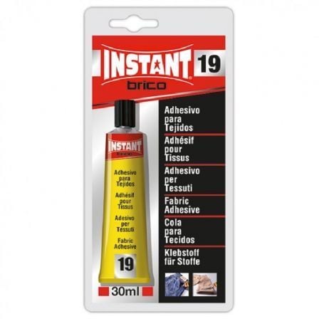 PEGAMENTO EN TUBO PARA TEJIDOS INSTANT BRICO 16690/ 30ML