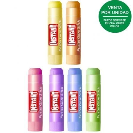 BARRA ADHESIVA INSTANT PASTEL GLUE STICK 16601/ 20G