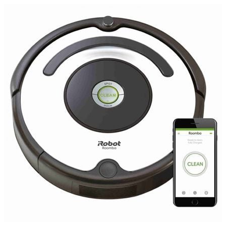 ROBOT ASPIRADOR IROBOT ROOMBA 675 - NAVEGACION IADAPT - LIMPIEZA 3 FASES - SENSORES ACUSTICOS - APLICACION IROBOT HOME