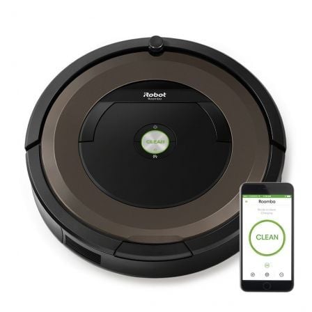 ROBOT ASPIRADOR IROBOT ROOMBA 896 - LIMPIEZA 3 FASES - SISTEMA AEROFORCE CON EXTRACTORES ANTIENREDOS - PARED VIRTUAL - WIFI - AP