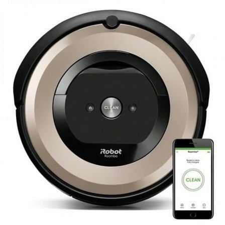 ROBOT ASPIRADOR IROBOT ROOMBA E6/ AUTONOMIA 90 MIN/ CONTROL POR WIFI