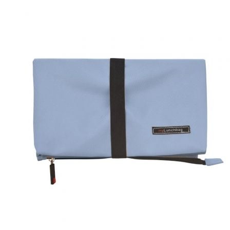 BOLSA PORTA ALIMENTOS IRIS SNACK BAG SOFT/ AZUL Y GRIS