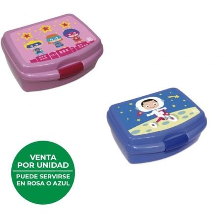 LUNCHBOX IRIS SNACKRICO HEROINAS/ CAPACIDAD 550ML