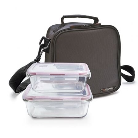 BOLSA PORTA ALIMENTOS IRIS BASIC LUNCHBAG CONT. VIDRIO/ CAPACIDAD 3.8L | Bolsas porta alimentos