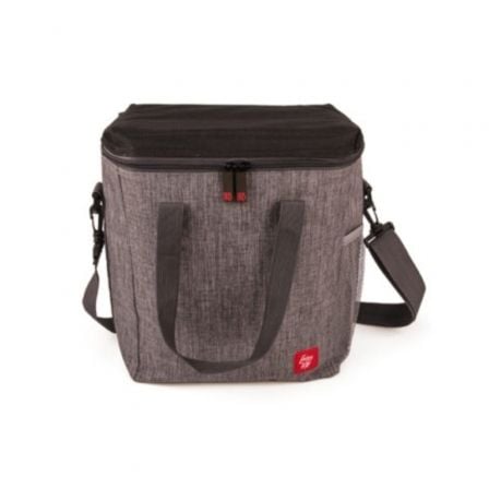 BOLSA PORTA ALIMENTOS IRIS ENJOY LIFE/ CAPACIDAD 16L/ GRIS | Bolsas porta alimentos