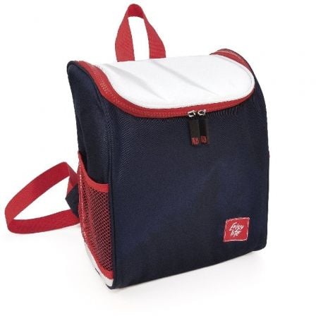 BOLSA PORTA ALIMENTOS/ MOCHILA IRIS NAUTIC/ CAPACIDAD 10L/ AZUL Y BLANCO | Bolsas porta alimentos