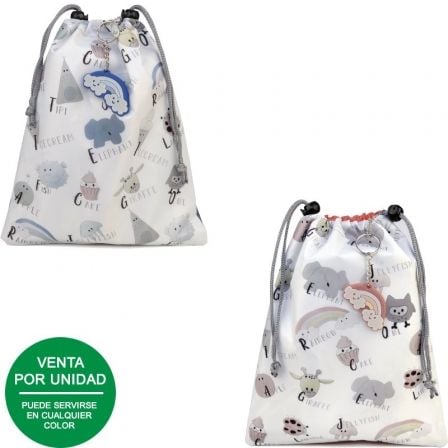 BOLSA PORTA ALIMENTOS IRIS SACK RICO ANIMALS/ CAPACIDAD 1L/ COLORES SURTIDOS