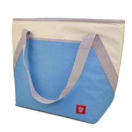 BOLSA DE HOMBRO PORTA ALIMENTOS IRIS ENJOY LIFE/ CAPACIDAD 18L/ AZUL