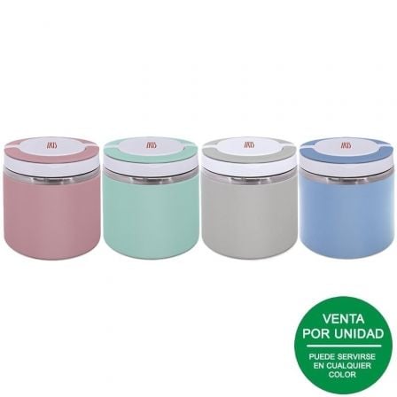 TERMO IRIS LUNCHBOX COLOURED 8334-IS/ CAPACIDAD 600ML/ PARA SOLIDOS/ COLORES SURTIDOS