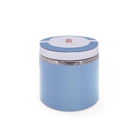 TERMO IRIS LUNCHBOX COLOURED AZUL 8331-I/ CAPACIDAD 600ML/ PARA SOLIDOS