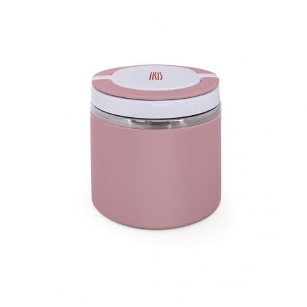 TERMO IRIS LUNCHBOX COLOURED ROSA 8330-I/ CAPACIDAD 600ML/ PARA SOLIDOS