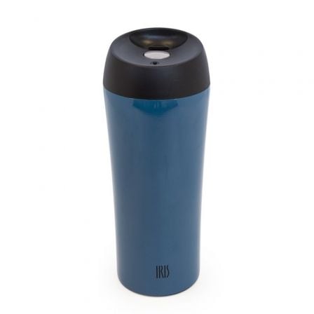 TERMO IRIS MUG THERMO AZUL 8360-IA/ CAPACIDAD 400ML/ PARA LIQUIDOS