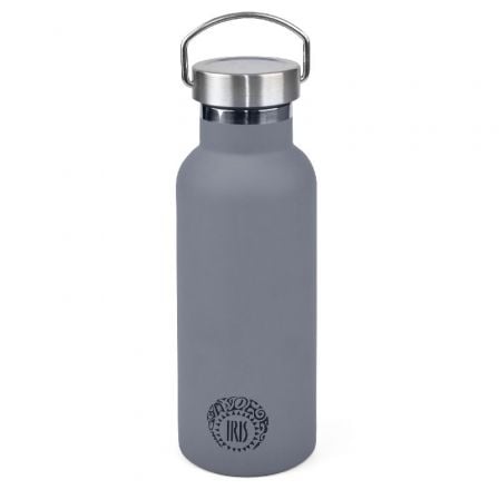 TERMO IRIS BOTELLA TIERRA GRIS/ CAPACIDAD 500ML/ PARA LIQUIDOS