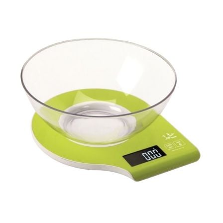 BASCULA DE COCINA ELECTRONICA JATA HOGAR 709N/ HASTA 5KG/ VERDE