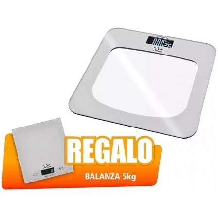 BASCULA DE BANO JATA HOGAR P110/ HASTA 150KG/ GRIS